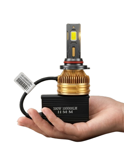 high-power automotive LED headlight conversion kit featuring intelligent decoding - Image 2